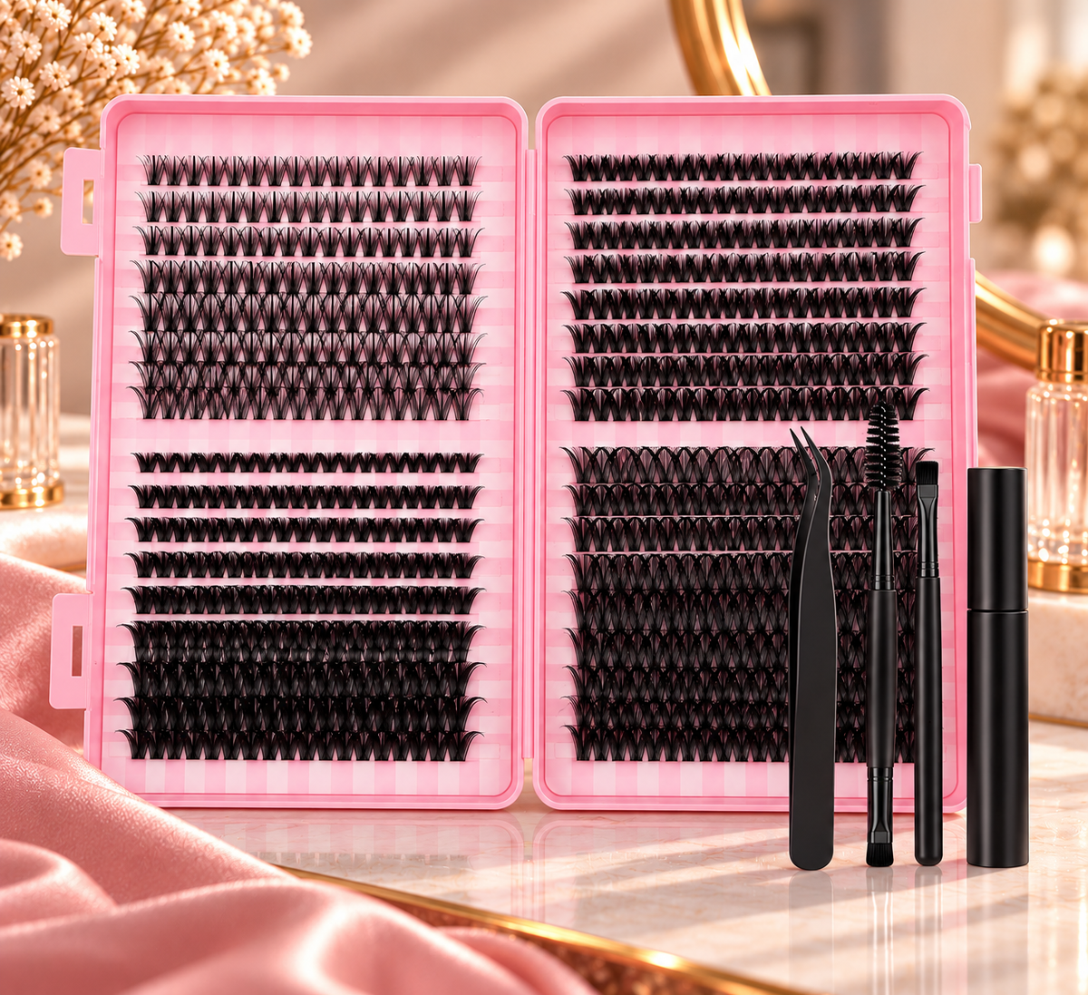 Kit de Extensión de Pestañas 30D, 40D y 50D